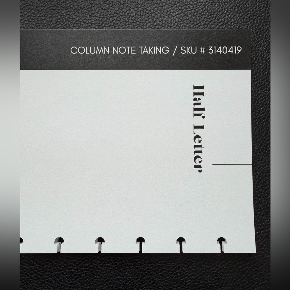 Cloth & Paper Insert